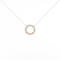 【新品】K18YG ダイヤモンドネックレス