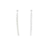 【リメイク】K18WG ダイヤモンドピアス