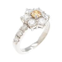 プラチナダイヤモンドリング 0．146ct・FOY・SI2