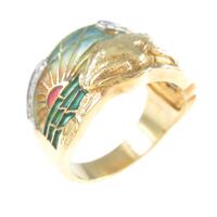 マリエラ フロッグ カラーストーンリング