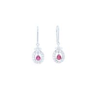 K18WG／K14WG ダイヤモンドピアス