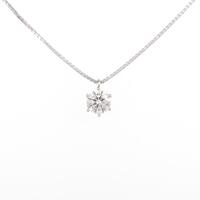 プラチナダイヤモンドネックレス 0．550ct・D・VVS1・VG