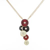 ファベルジェ エナメル ネックレス