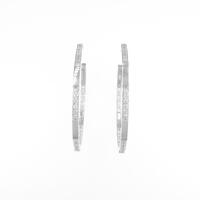 【新品】K18WG ダイヤモンドピアス