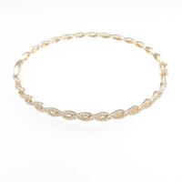 750YG ダイヤモンドバングル