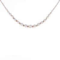 K18PG ダイヤモンドネックレス