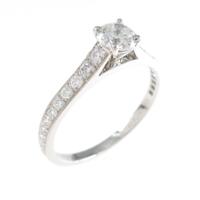 ヴァンクリーフ＆アーペル ロマンス リング 0．30ct・E・VVS2・EXT