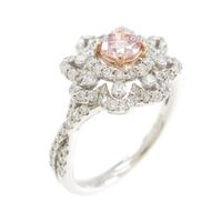 【リメイク】K18PG／プラチナダイヤモンドリング 0．266ct・FLP・VS2