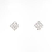 【リメイク】K18WG ダイヤモンドピアス