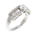プラチナダイヤモンドリング 0．500ct・E・VS1・EXT