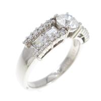 プラチナダイヤモンドリング 0．500ct・E・VS1・EXT