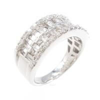 K18WG ダイヤモンドリング