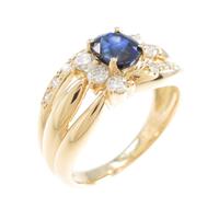 K18YG サファイヤリング