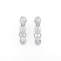 PT／K14WG ダイヤモンドピアス