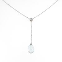 ティファニー レインボドロップペンダント ネックレス