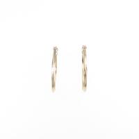 【新品】K18YG フープピアス