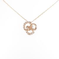 ヴァンドーム フラワー ダイヤモンドネックレス