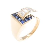 オスカーハイマン ダイヤモンドリング