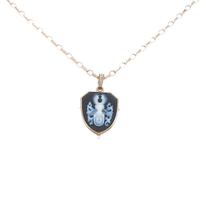 K10PG／K10WG ダイヤモンドネックレス 0．27ct・FVY・VVS1・プリンセスカット