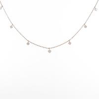 K18PG ダイヤモンドネックレス