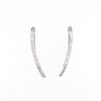 K18WG ダイヤモンドイヤーカフ