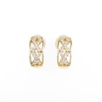 K18YG ダイヤモンドイヤリング