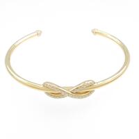 ティファニー インフィニティカフ バングル