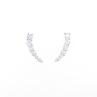 K18YG ダイヤモンドピアス