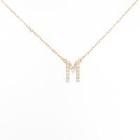 アーカー イニシャル ネックレス