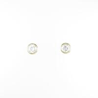 【リメイク】K18YG ダイヤモンドピアス 0．194ct 0．197ct G VVS2?VS1 GOOD?FAIR