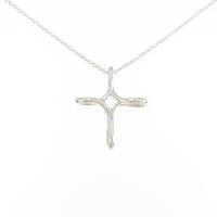 ティファニー インフィニティクロス スモール ネックレス