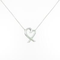 ティファニー ラビングハート ネックレス