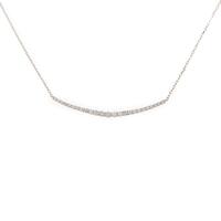 K18PG ダイヤモンドネックレス