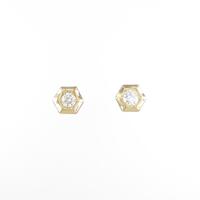 【リメイク】K18YG ダイヤモンドピアス