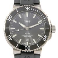 オリス 01 733 7730 7153?07 アクイスチタニウムデイト 自動巻
