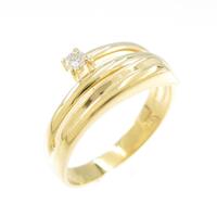 750YG ダイヤモンドリング