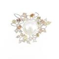 K18WG／K14WG シロチョウパールブローチ