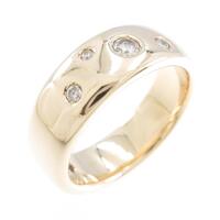 K10YG ダイヤモンドリング