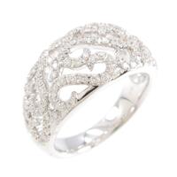 K18WG ダイヤモンドリング