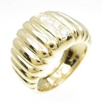 750YG ダイヤモンドリング