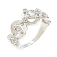 K18WG ダイヤモンドリング