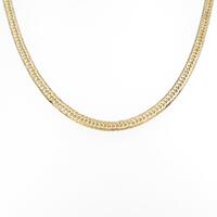 K18YG チェーンネックレス 40cm