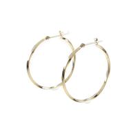 K18YG フープピアス