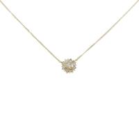 K18YG ダイヤモンドネックレス