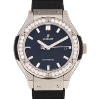 ウブロ 582．NX．1170．RX．1204 クラシックフュージョンチタニウムダイヤモンド 自動巻