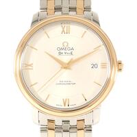 【新品】オメガ 424．20．37．20．02．002 デ・ヴィル プレステージ RGコンビ SSxPG 自動巻