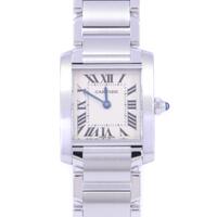 カルティエ W51008Q3 タンクフランセーズSM クォーツ