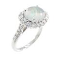 750WG オパール リング 1.40CT