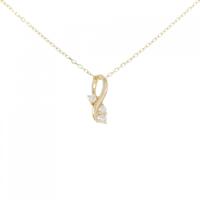 K10YG ダイヤモンド ネックレス