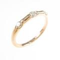 K18PG ダイヤモンド リング 0.17CT
